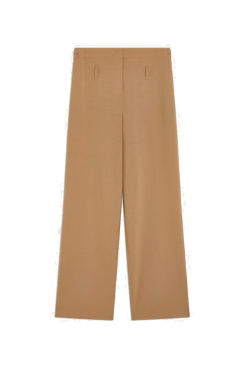Pantalone Lolita di Semicouture in fresco di lana con gamba ampia - 4