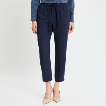 Pantalone Buddy di Semicouture in viscosa misto lana - 7