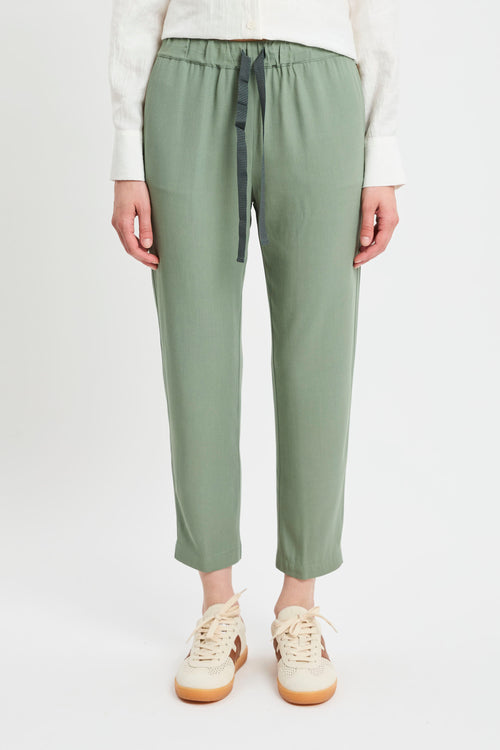 Pantalone Buddy di Semicouture in viscosa misto lana