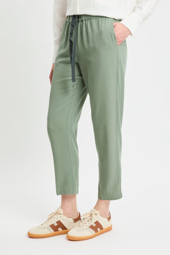 Pantalone Buddy di Semicouture in viscosa misto lana - 4