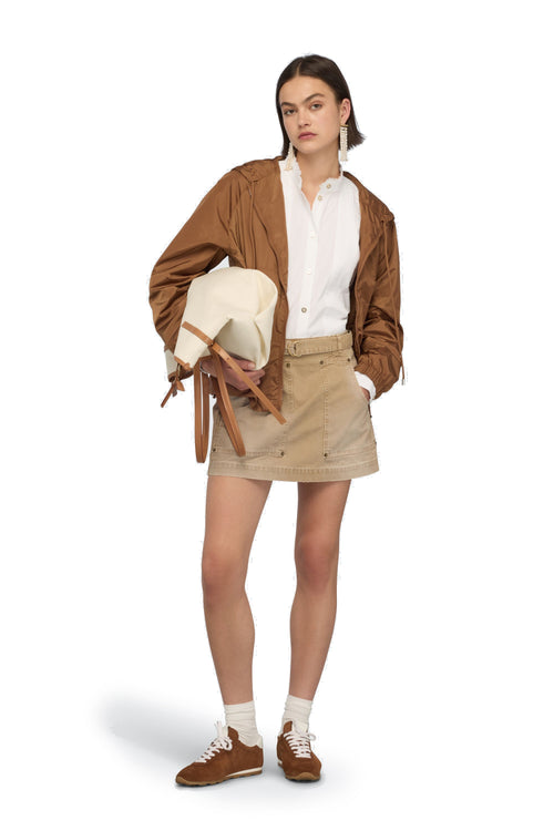 Giubbino Francisca di Semicouture in Nylon con cappuccio