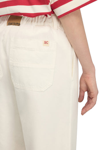 Jeans gamba ampia Semicouture Daria in cotone - 3