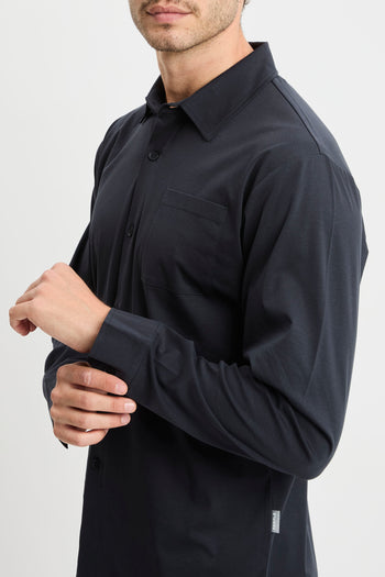 Camicia a manica lunga People Of Shibuya in jersey mercerizzato - 5