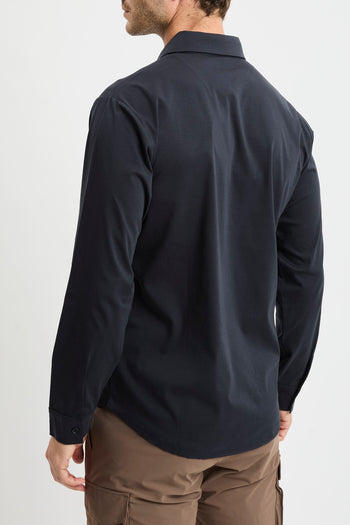 Camicia a manica lunga People Of Shibuya in jersey mercerizzato - 6