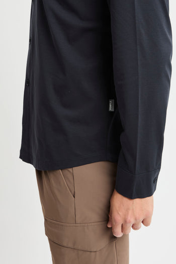 Camicia a manica lunga People Of Shibuya in jersey mercerizzato - 7