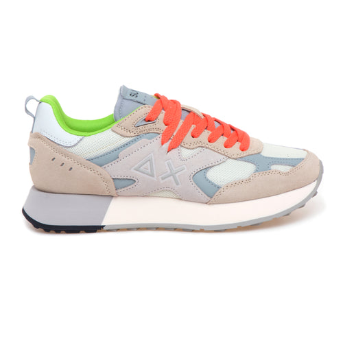 Sneaker SUN68 Jaki Outdor in camoscio e tessuto