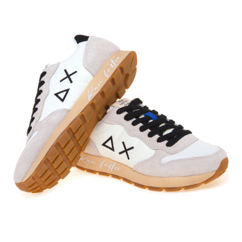 Sneaker SUN68 Tom Vintage in camoscio e tessuto - 4