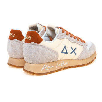 Sneaker SUN68 Tom Vintage in camoscio e tessuto - 3