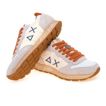 Sneaker SUN68 Tom Vintage in camoscio e tessuto - 4