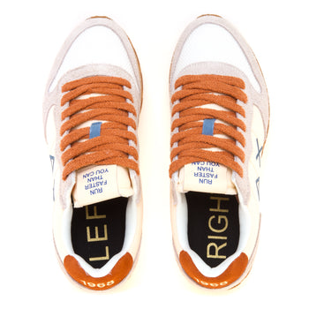 Sneaker SUN68 Tom Vintage in camoscio e tessuto - 5