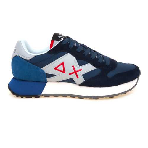 Sneaker SUN68 Jaki 2.0 Solid in camoscio e tessuto