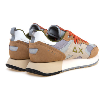 Sneaker SUN68 Jaki Outdoor in camoscio e tessuto - 3