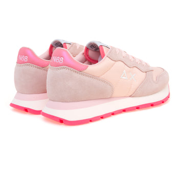 Sneaker SUN68 Ally Solid in camoscio e tessuto - 3