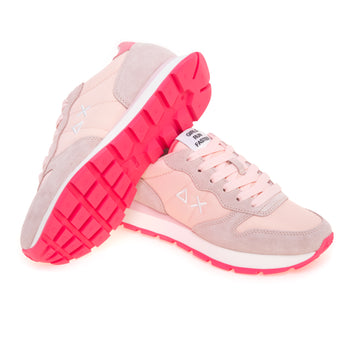 Sneaker SUN68 Ally Solid in camoscio e tessuto - 4