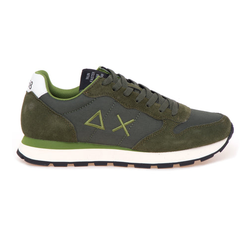 Sneaker SUN68 Tom Solid in camoscio e tessuto - 1