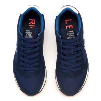 Sneaker SUN68 Tom in nylon e suede - 5