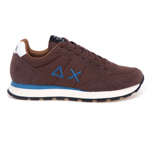 Sneaker SUN68 Tom in nylon e suede