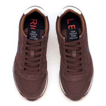 Sneaker SUN68 Tom in nylon e suede - 5