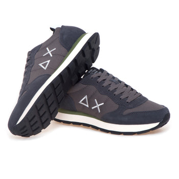 Sneaker SUN68 Tom in nylon e suede - 4