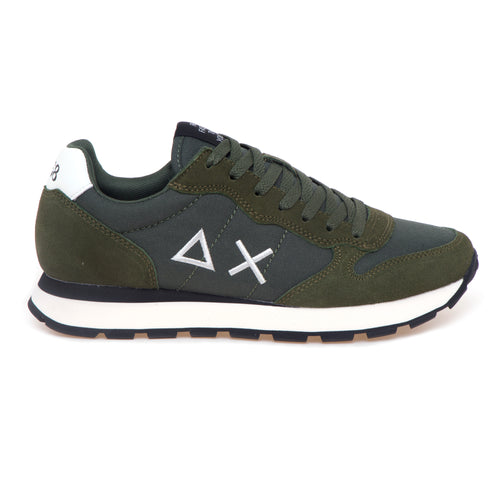 Sneaker SUN68 Tom in nylon e suede