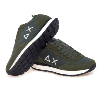 Sneaker SUN68 Tom in nylon e suede - 4
