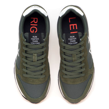 Sneaker SUN68 Tom in nylon e suede - 5