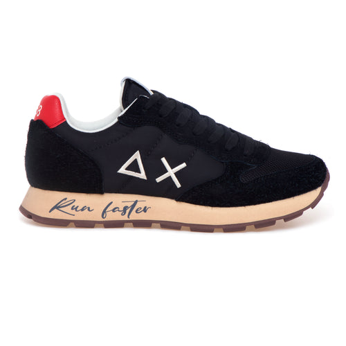 Sneaker SUN68 Tom Vintage in camoscio e tessuto