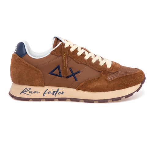 Sneaker SUN68 Tom Vintage in camoscio e tessuto