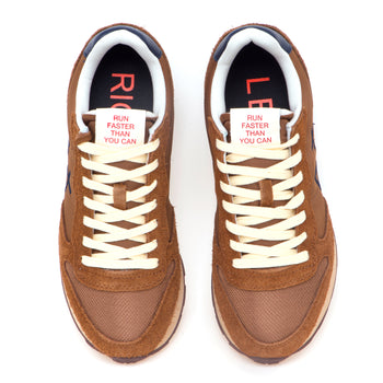 Sneaker SUN68 Tom Vintage in camoscio e tessuto - 5