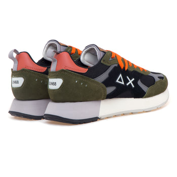 Sneaker SUN68 Jaki outodor in tessuto e camoscio - 3