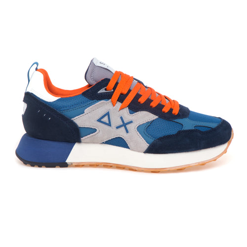 Sneaker SUN68 Jaki outodor in tessuto e camoscio