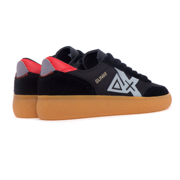 Sneaker SUN68 Luis Low in camoscio e tessuto - 3