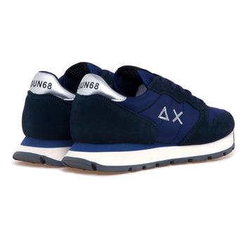 Sneaker SUN68 Ally Gold Silver in camoscio e tessuto - 3