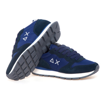 Sneaker SUN68 Ally Gold Silver in camoscio e tessuto - 4