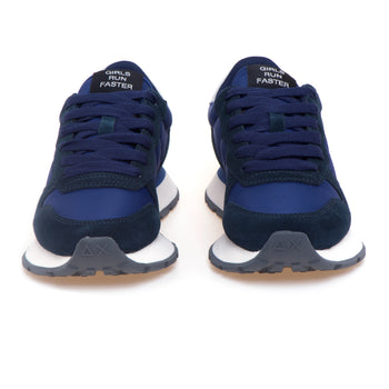 Sneaker SUN68 Ally Gold Silver in camoscio e tessuto - 5