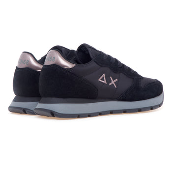 Sneaker SUN68 Ally Gold Silver in camoscio e tessuto - 3