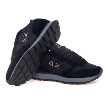 Sneaker SUN68 Ally Gold Silver in camoscio e tessuto - 4