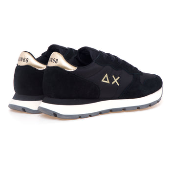 Sneaker SUN68 Ally Gold Silver in camoscio e tessuto - 3