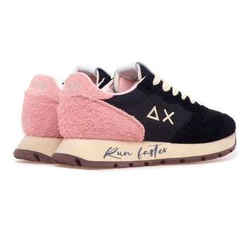 Sneaker SUN68 Ally Vintage in camoscio e tessuto - 3