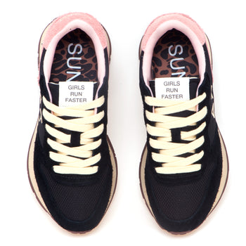Sneaker SUN68 Ally Vintage in camoscio e tessuto - 5