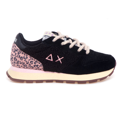 Sneaker SUN68 Ally Winter Suede con inserti in velluto e teddy