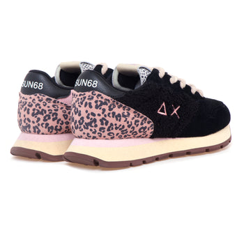 Sneaker SUN68 Ally Winter Suede con inserti in velluto e teddy - 3