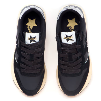 Sneaker SUN68 Big Stargirl in ecopelle e camoscio - 5