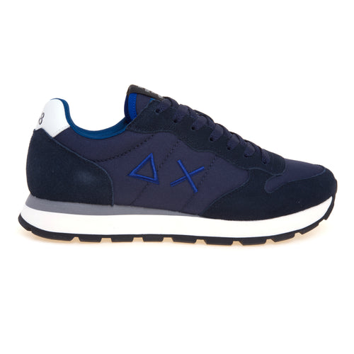 Sneaker SUN68 Tom Solid in camoscio e tessuto