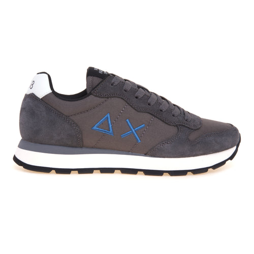 Sneaker SUN68 Tom Solid in camoscio e tessuto