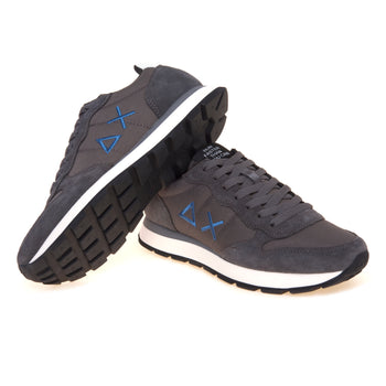 Sneaker SUN68 Tom Solid in camoscio e tessuto - 4