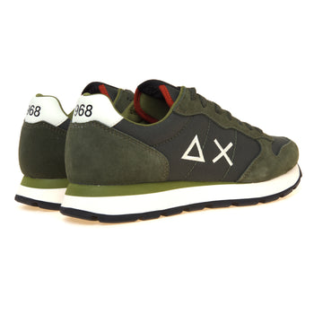 Sneaker SUN68 Tom Solid in camoscio e tessuto - 3