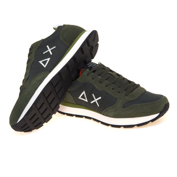 Sneaker SUN68 Tom Solid in camoscio e tessuto - 4