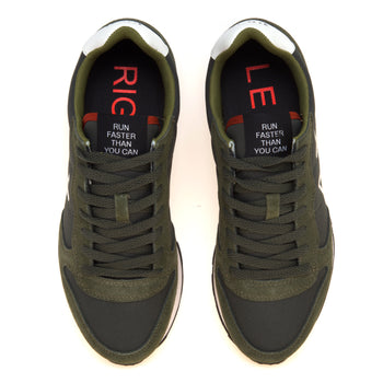 Sneaker SUN68 Tom Solid in camoscio e tessuto - 5