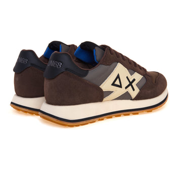 Sneaker SUN68 Jaki 2.0 Bicolor in camoscio e tessuto - 3